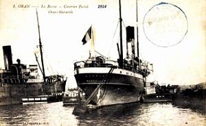 Oran - Russie - Courrier Postal - 1914